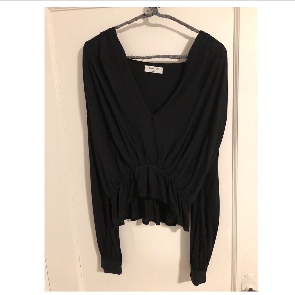 Aritzia Long Sleeve Blouse, Like New, Size Small